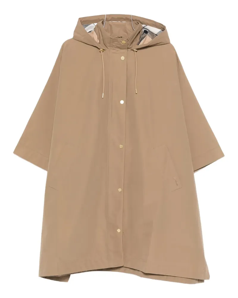 Barbour hooded buttoned coat - Braun Braun