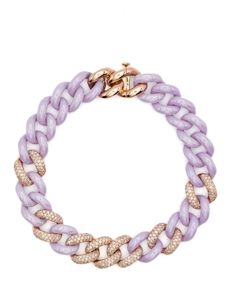 SHAY 14kt Rotgoldarmband mit Diamant Gold