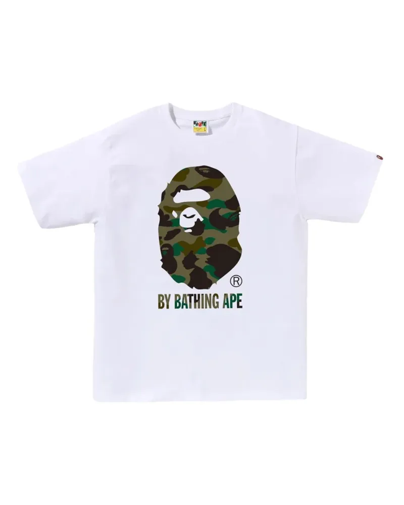 BAPE graphic-print T-shirt - Weiß Weiß