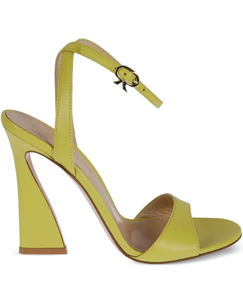 Gianvito Rossi Sandalen mit Ribbon-Schnalle - Gelb Gelb