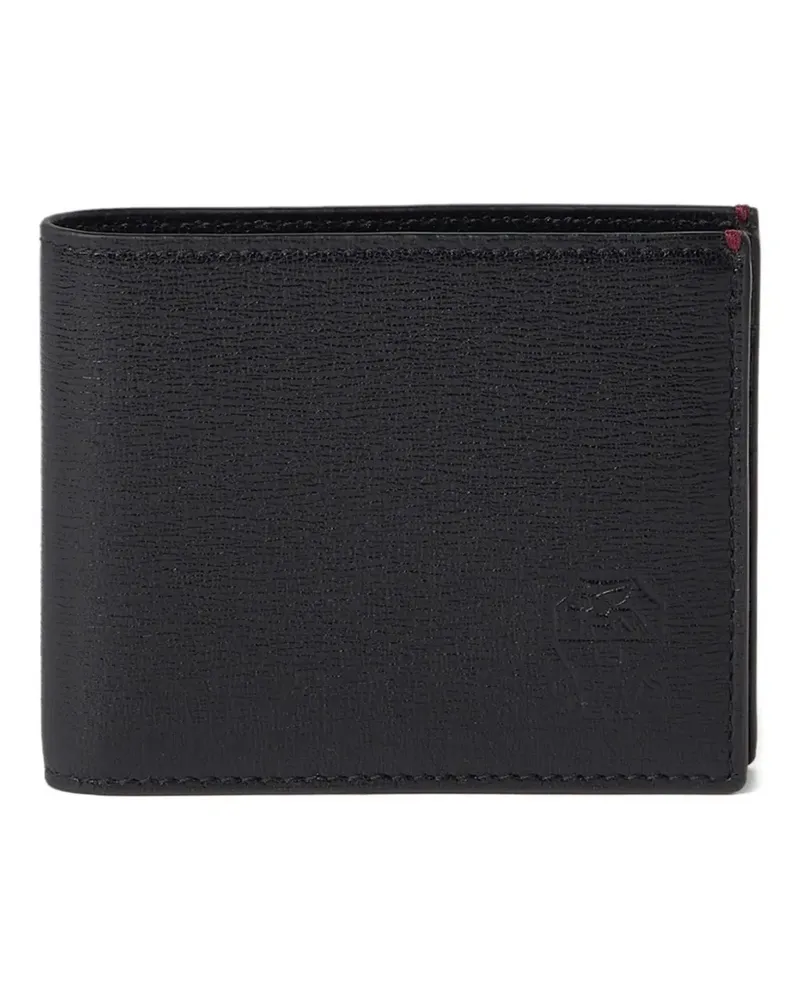 Brunello Cucinelli Portemonnaie mit Klappe - Schwarz Schwarz
