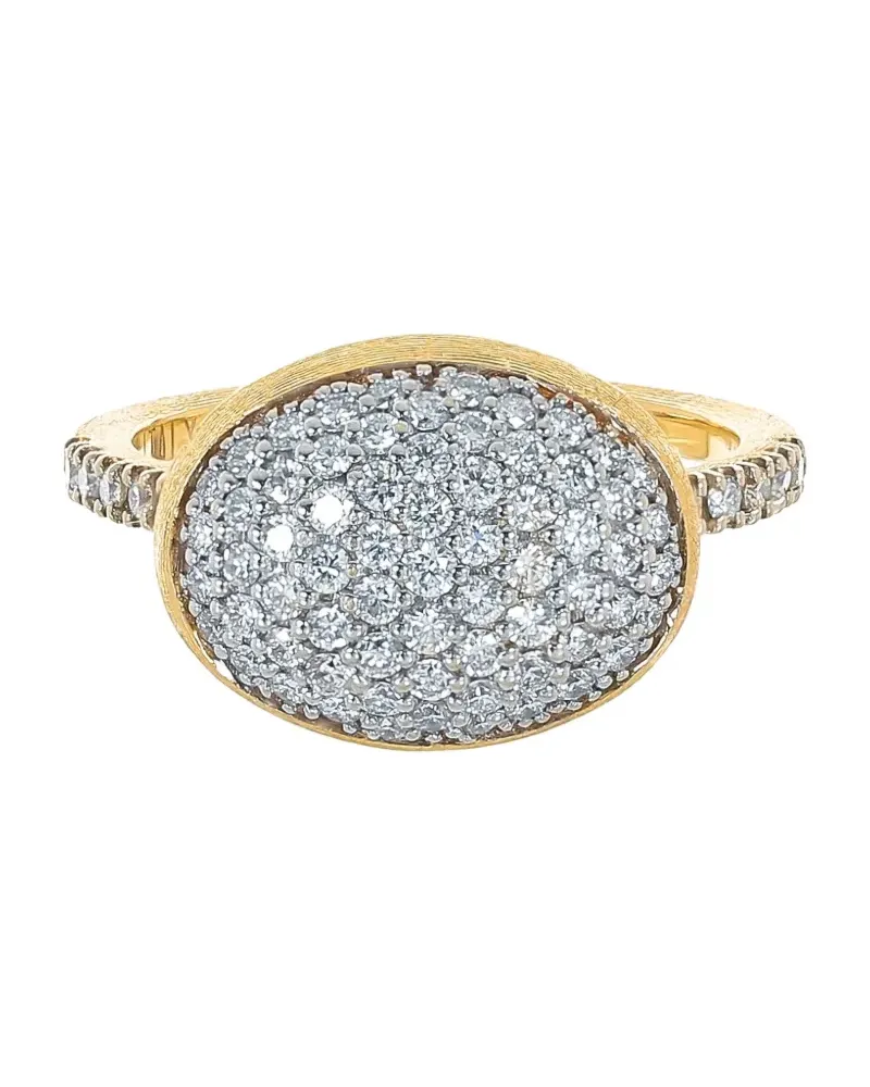 NANIS 18kt Bubble Gelbgoldring mit Diamant Gold