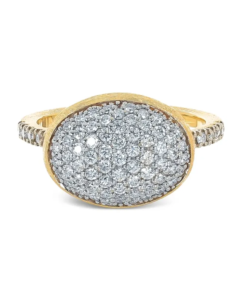 NANIS 18kt Bubble Gelbgoldring mit Diamant Gold