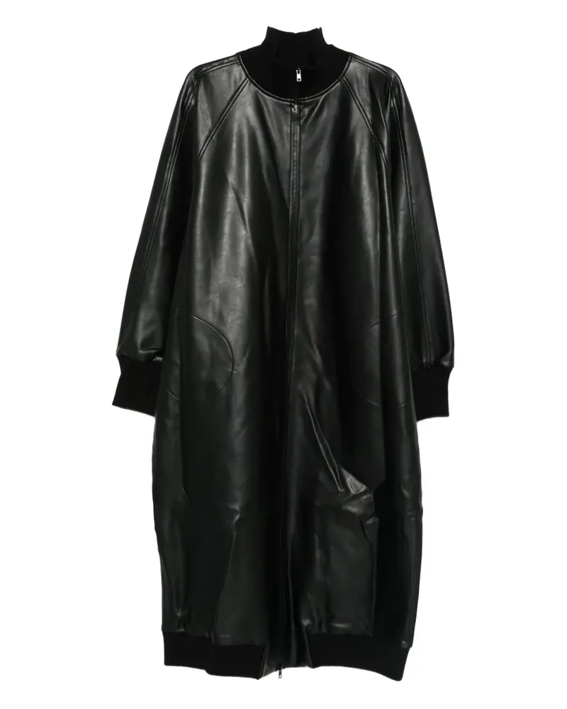 Norma Kamali Oversized-Jacke - Schwarz Schwarz