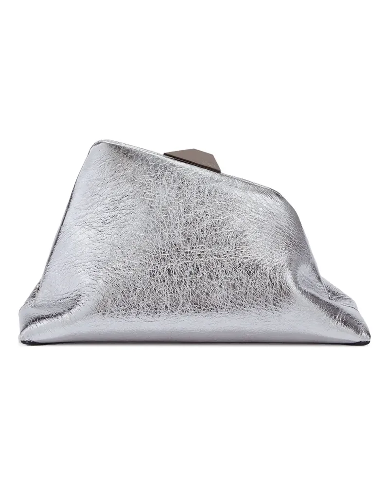 ATTICO Day Off Clutch - Silber Silber