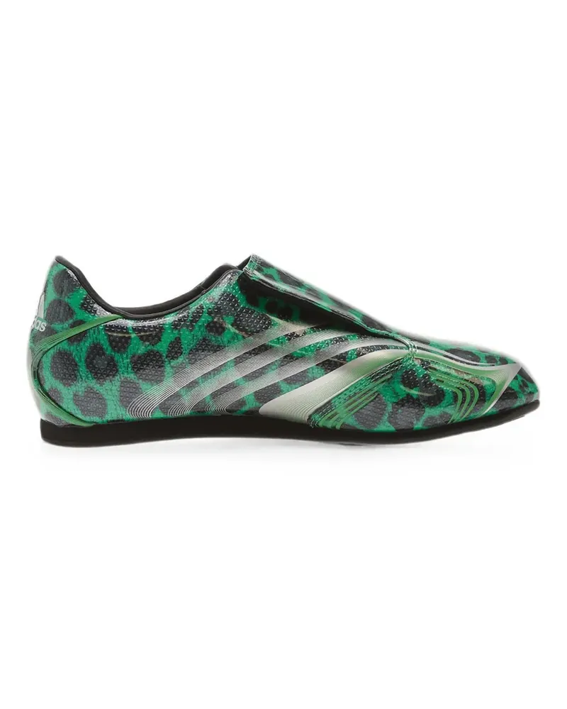adidas Taekwondo F50 leopard-print sneakers - Grün Grün