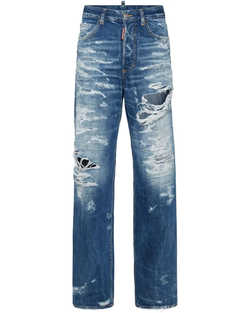 Dsquared2 San Diego Distressed-Jeans - Blau Blau