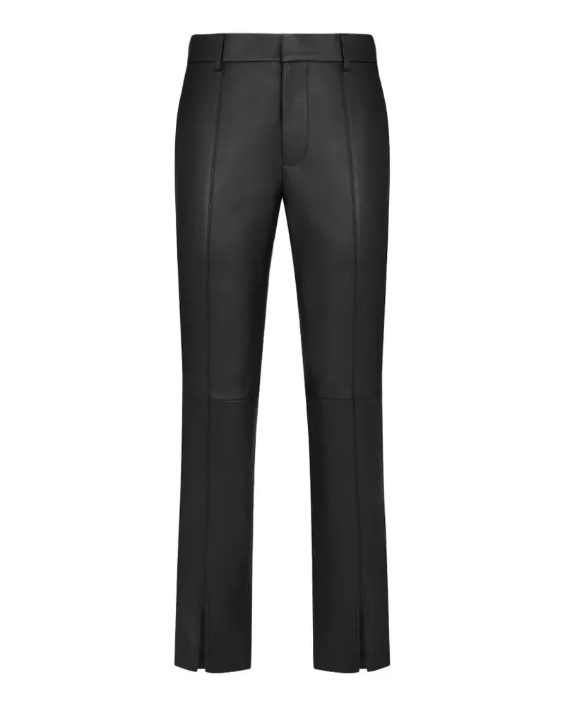 Blazé Milano Smiley panelled leather trousers - Schwarz Schwarz