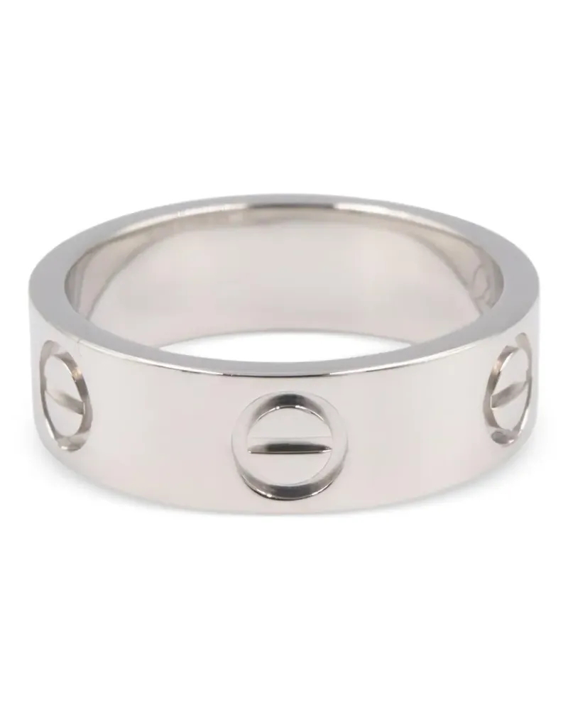 Cartier Love screw-detail ring - Silber Silber