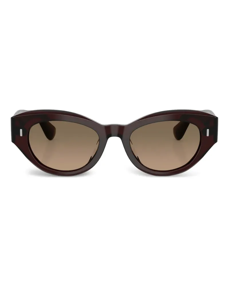 Oliver Peoples Lerrue cat-eye sunglasses - Braun Braun
