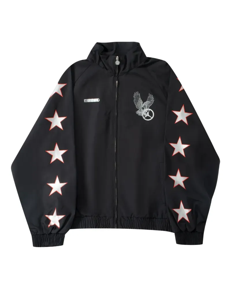 Jordan x Free The Youth star-print track jacket - Schwarz Schwarz