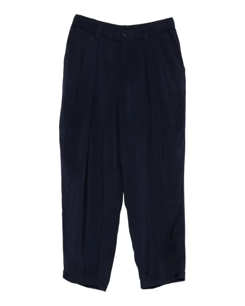 Giorgio Armani Plissierte Hose - Blau Blau