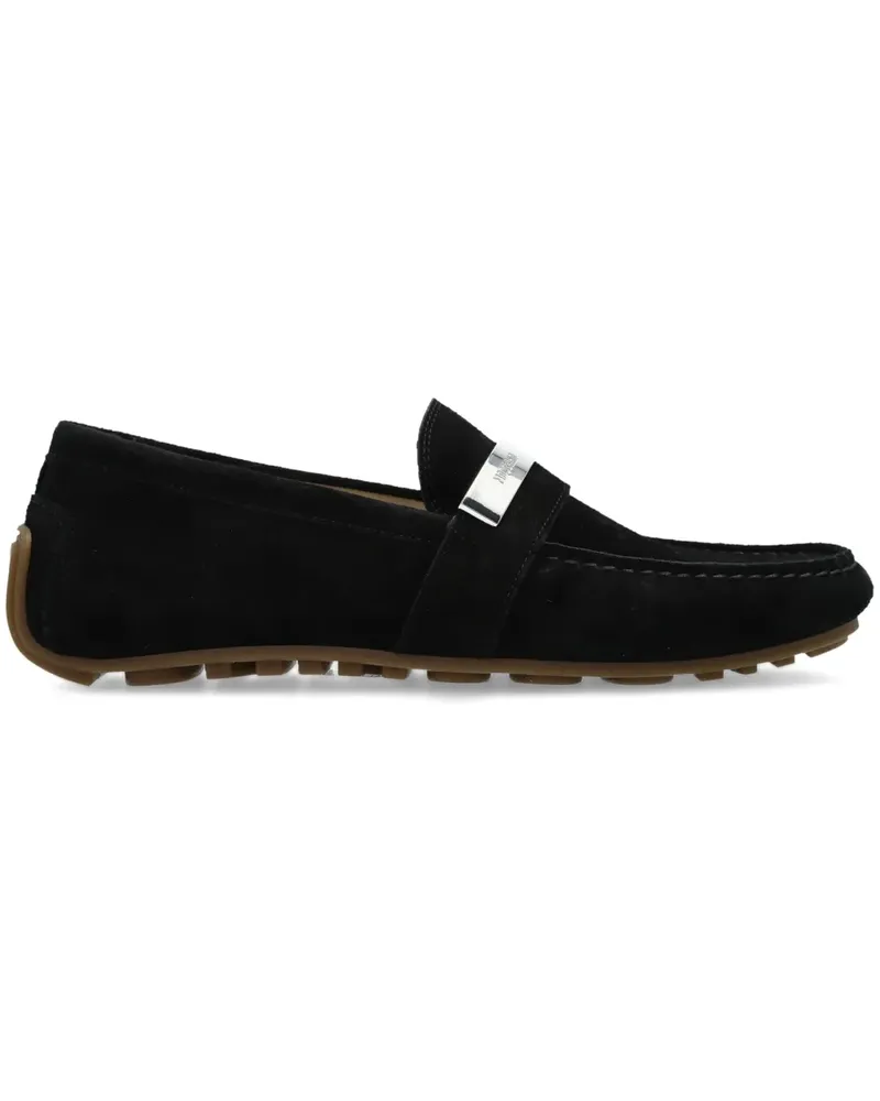 Moschino Klassische Segelschuhe - Schwarz Schwarz