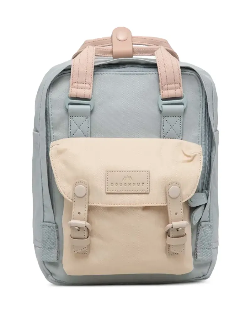 DOUGHNUT Macaron Mini Nature Rucksack mit Logo-Patch - Blau Blau