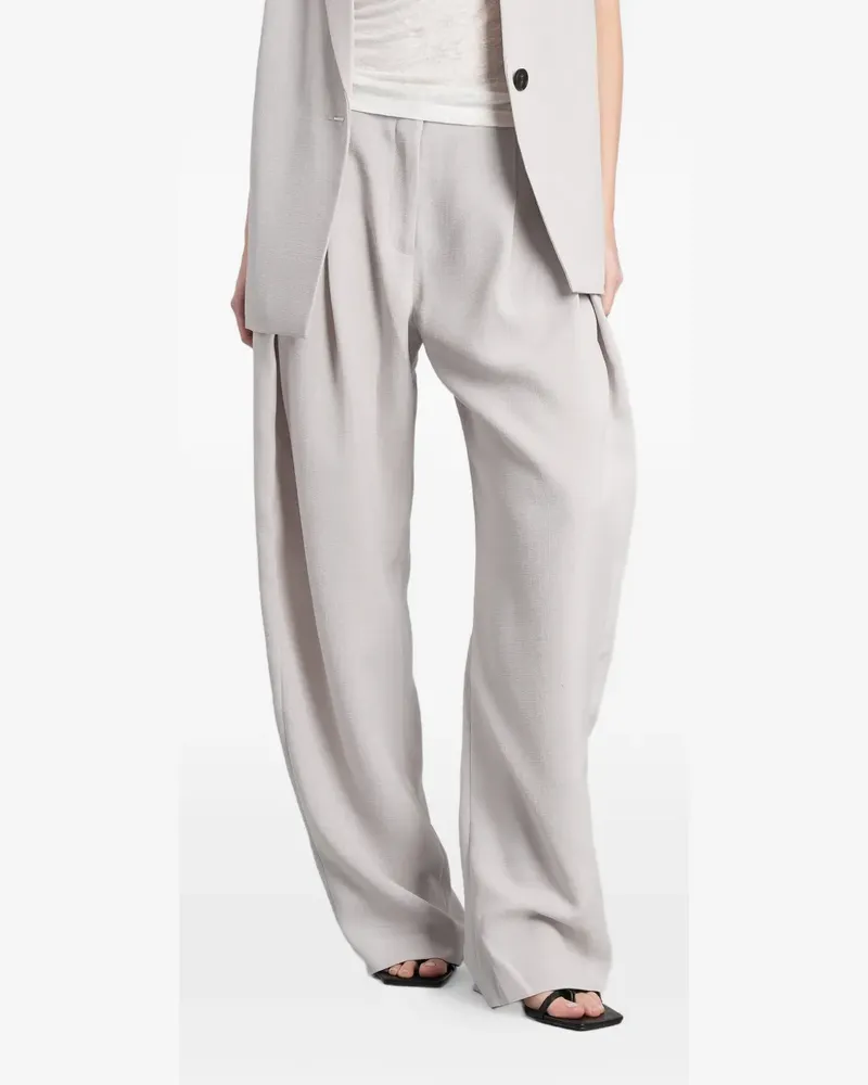 IRO Sonja pleated wide-leg trousers - Grau Grau