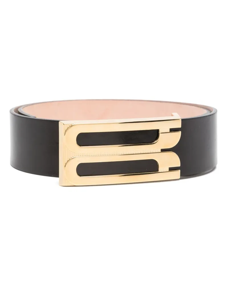 Victoria Beckham Jumbo Frame Gürtel - Schwarz Schwarz