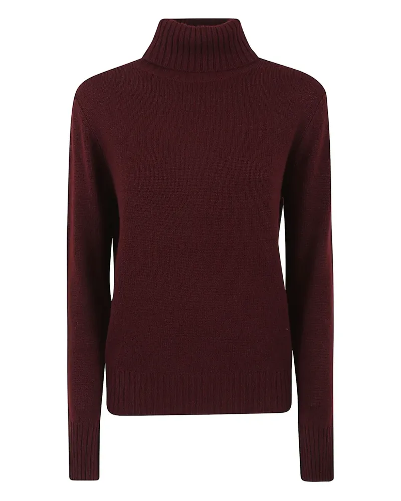 ALLUDE roll-neck sweater - Rot Rot