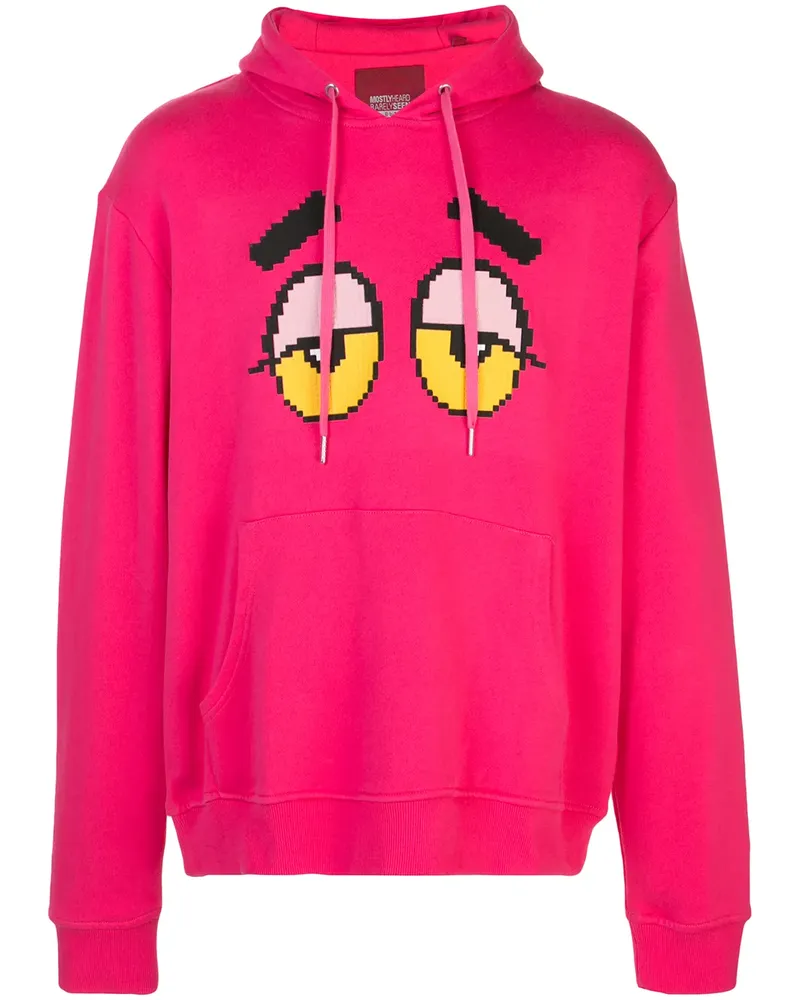 Mostly Heard Rarely Seen Drowsy' Kapuzenpullover - Rosa Rosa