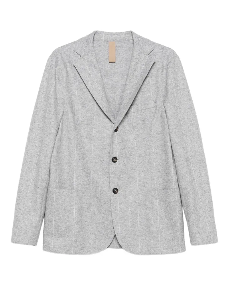 Eleventy pinstripe single-breasted blazer - Grau Grau