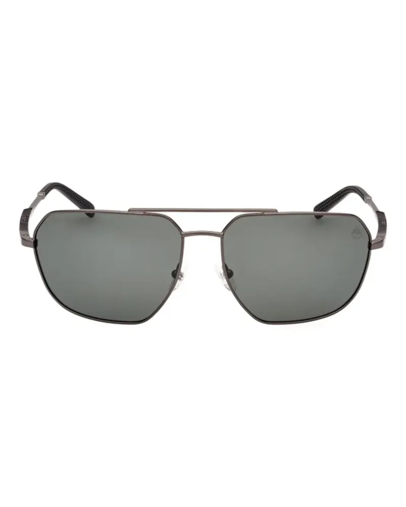 Timberland double-bridge pilot-frame sunglasses - Grau Grau