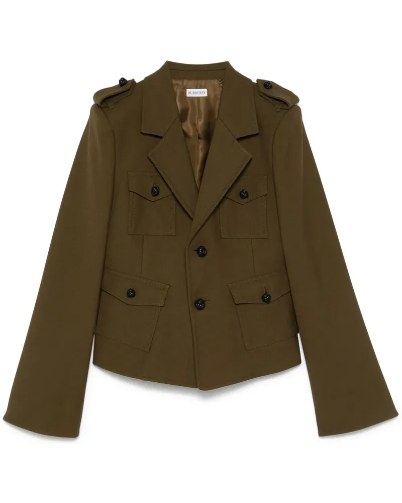 Burberry Jacke mit fallendem Revers - Braun Braun