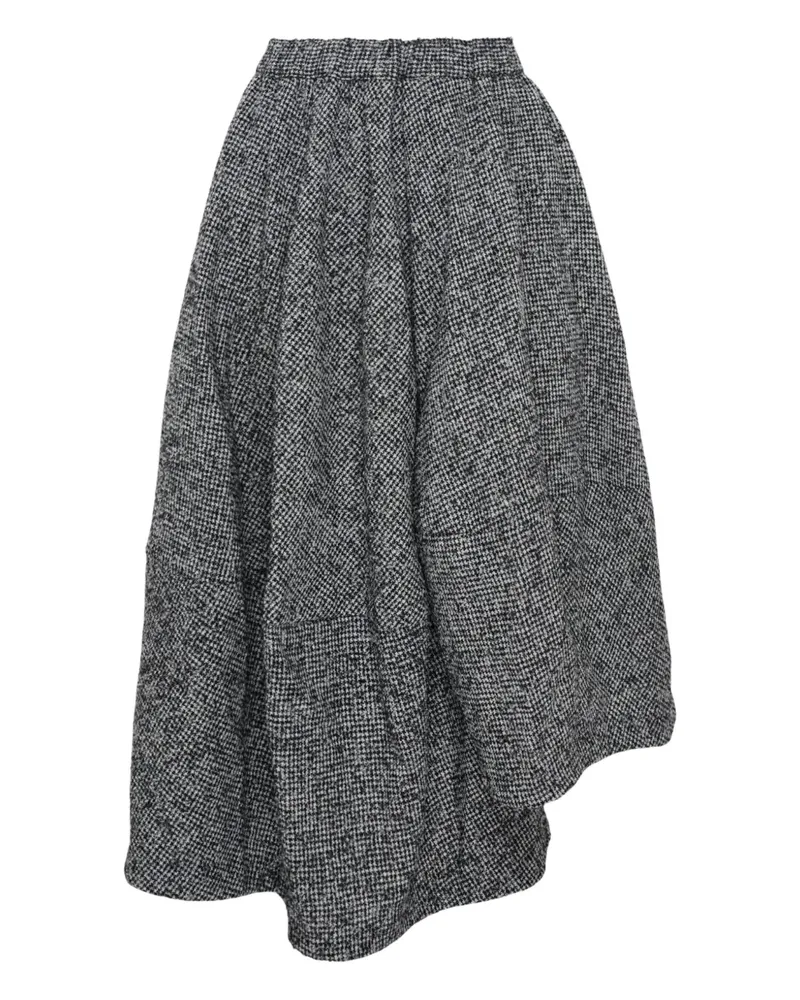 Comme des Garçons elasticated-waistband midi skirt - Grau Grau