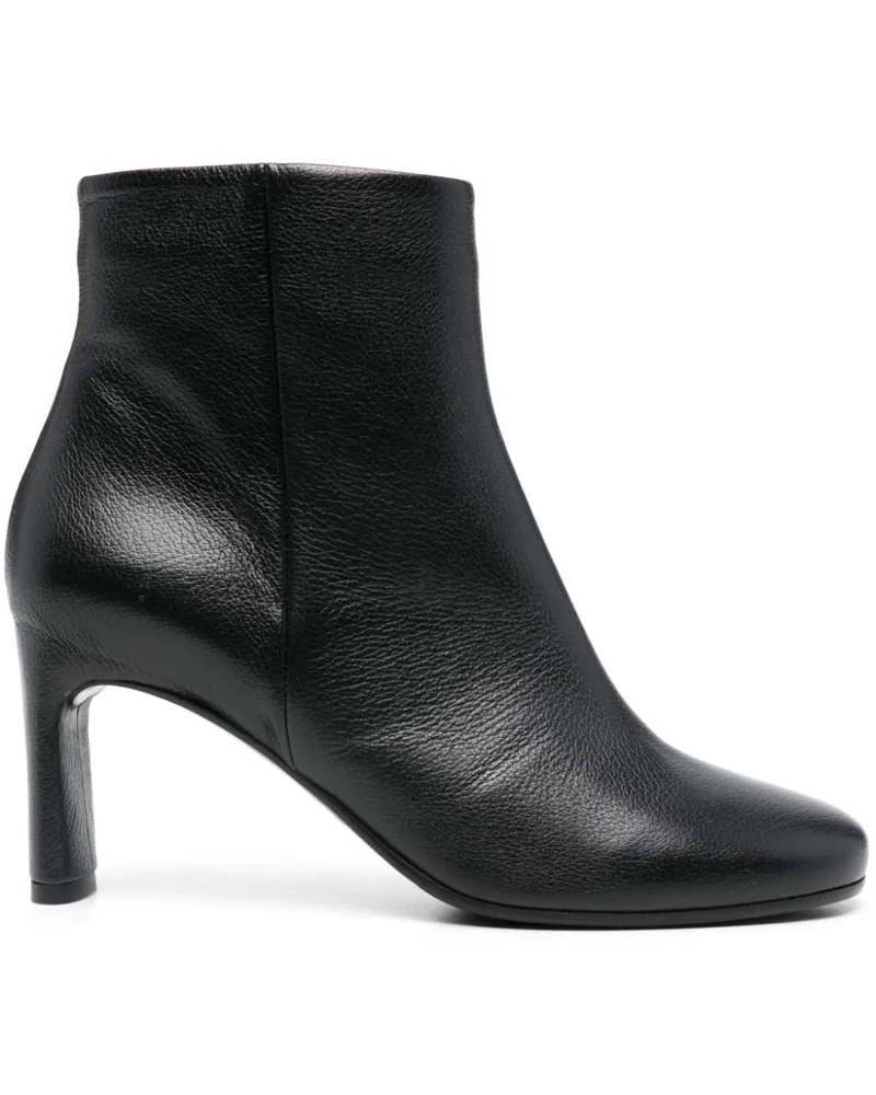 Roberto del Carlo Klassische Cowboystiefel 70mm - Schwarz Schwarz
