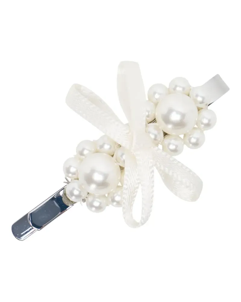 Simone Rocha faux-pearl hair pin - Silber Silber