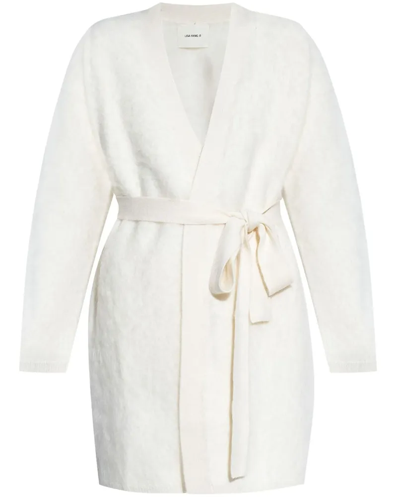 Lisa Yang Amina Cardigan - Weiß Weiß