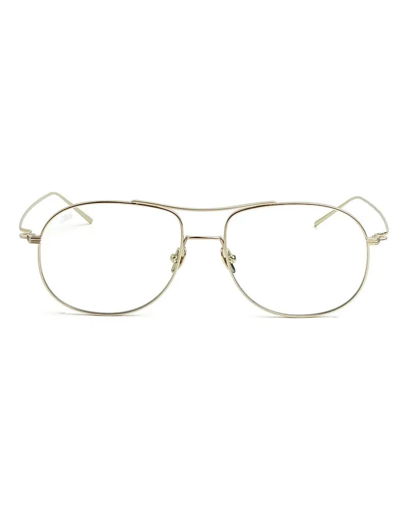 AKILA Torrey pilot-frame glasses - Gold Gold