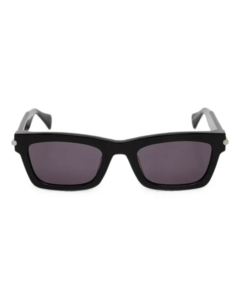 AllSaints rectangle-frame sunglasses - Schwarz Schwarz