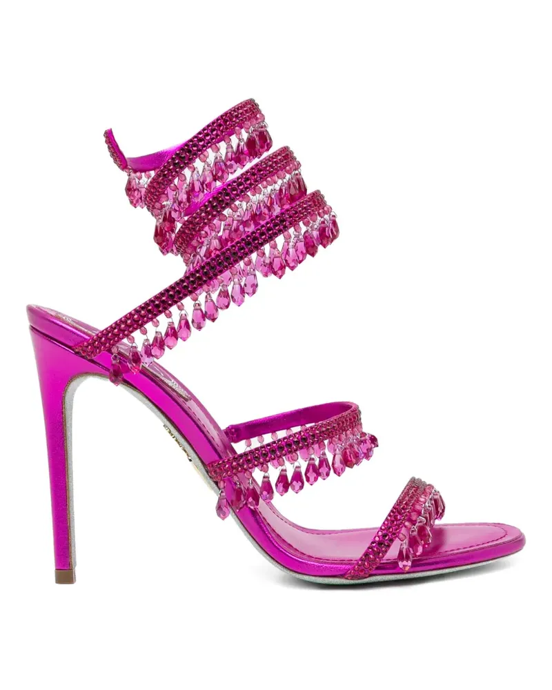 René Caovilla Chandelier Sandalen - Rosa Rosa