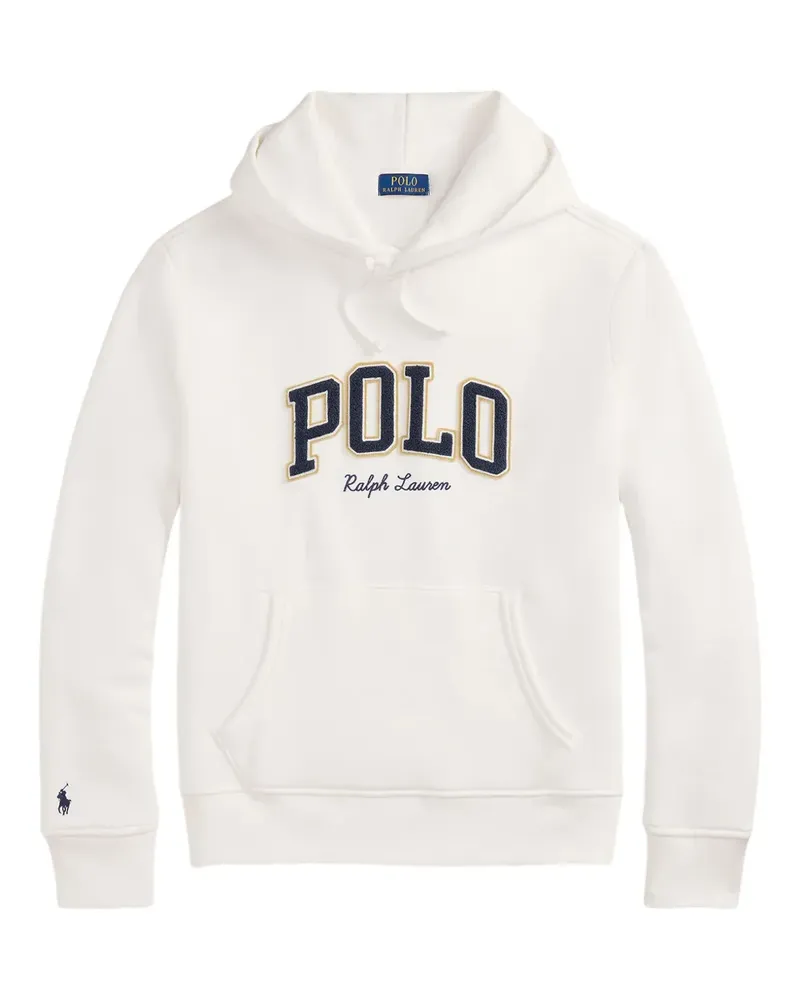 Ralph Lauren Hoodie mit Logo-Stickerei - Weiß Weiß