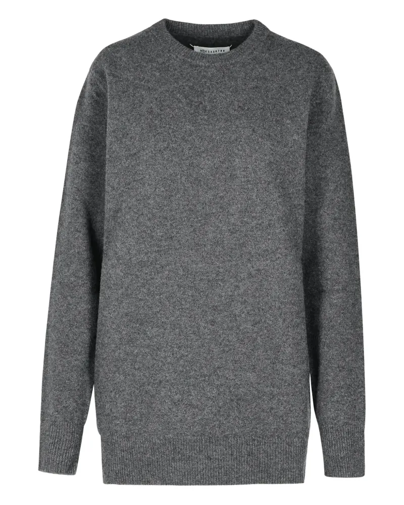 Maison Margiela Gerippter Pullover - Grau Grau