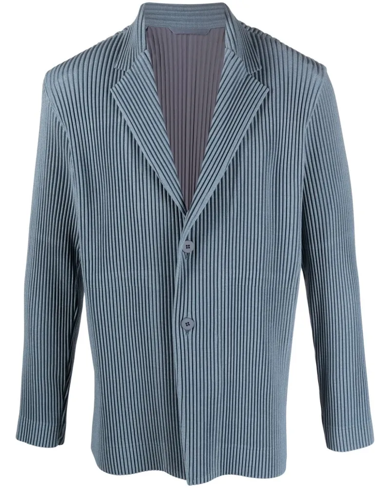 Issey Miyake Kersey Pleats Sakko - Blau Blau