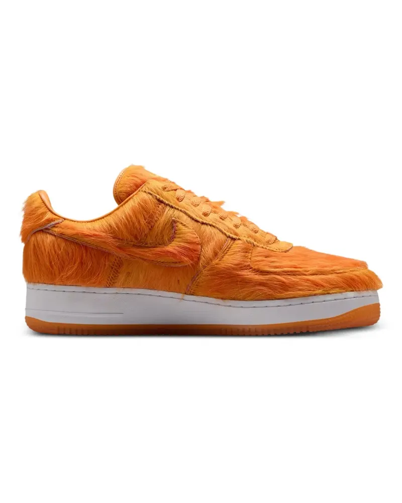 Nike Air Force 1 Sneakers mit Ponyhaar - Orange Orange