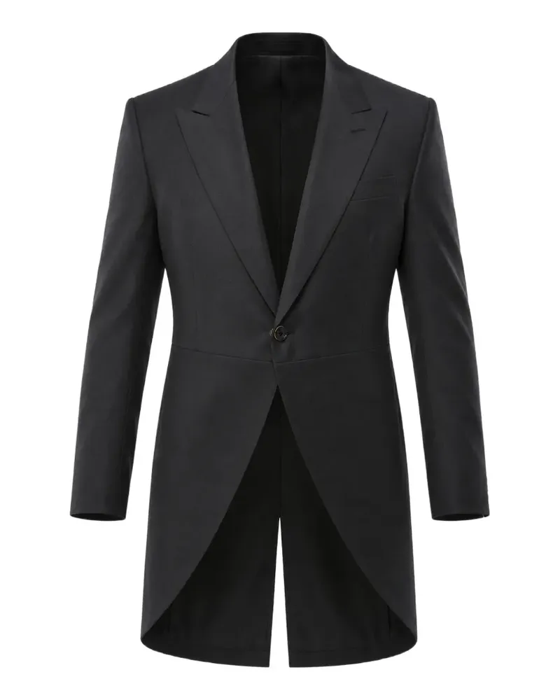 Corneliani Mantua peak-lapel jacket - Schwarz Schwarz