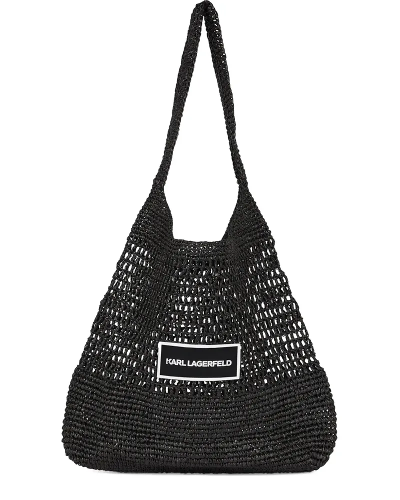 Karl Lagerfeld K/Essentiell Strandtasche - Schwarz Schwarz