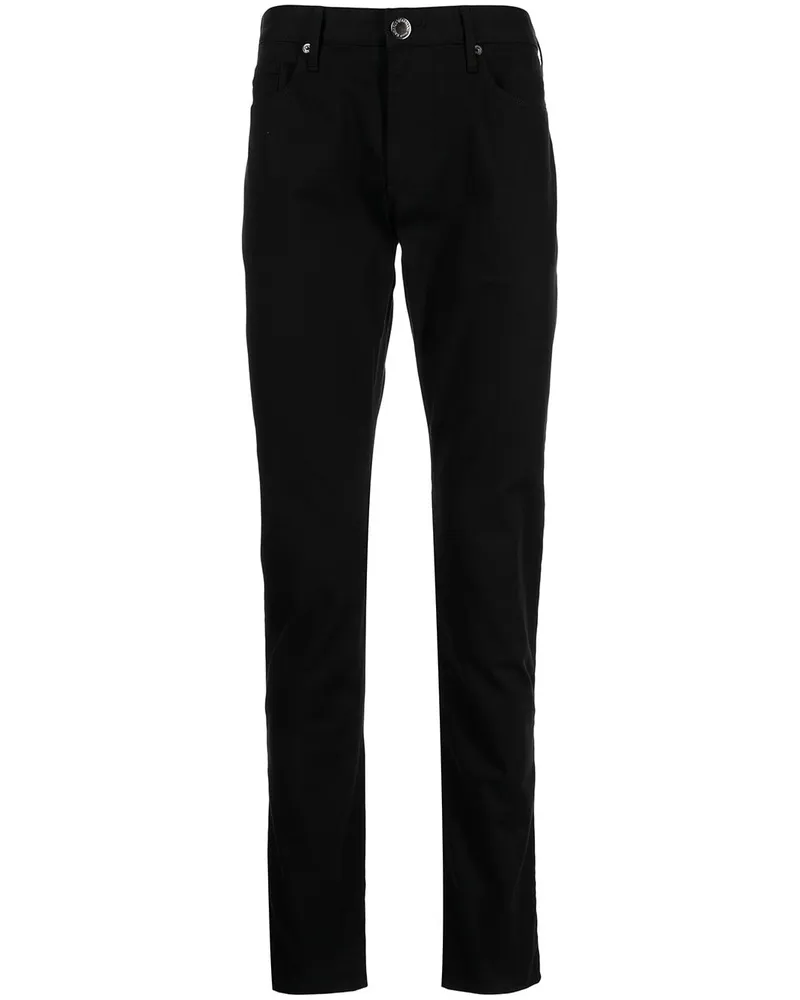 Emporio Armani J06 Slim-Fit-Jeans - Schwarz Schwarz