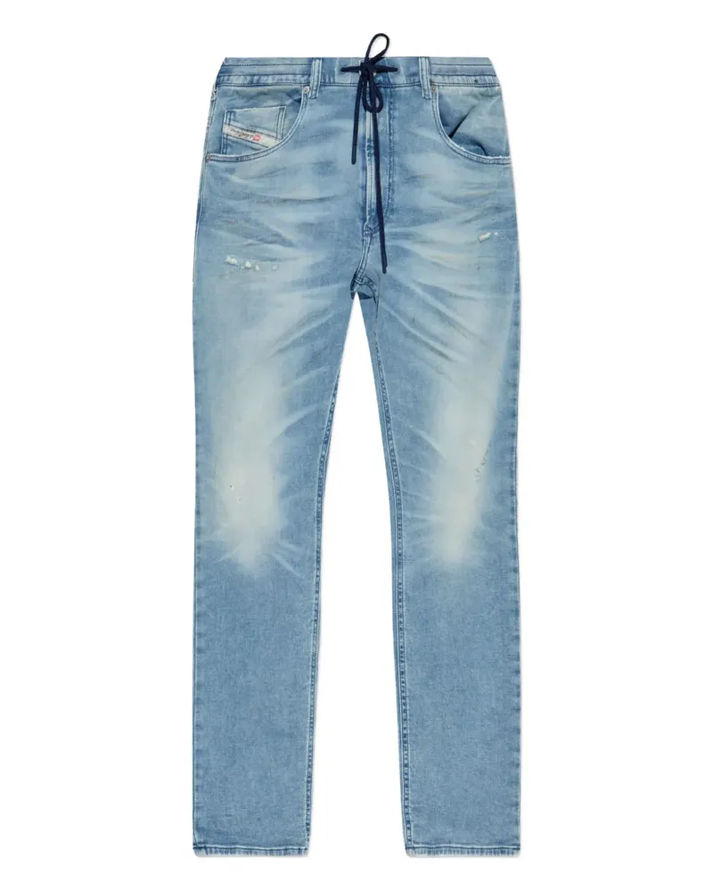 Diesel D-KROOLEY-B Jeans mit Kordelzug - Blau Blau