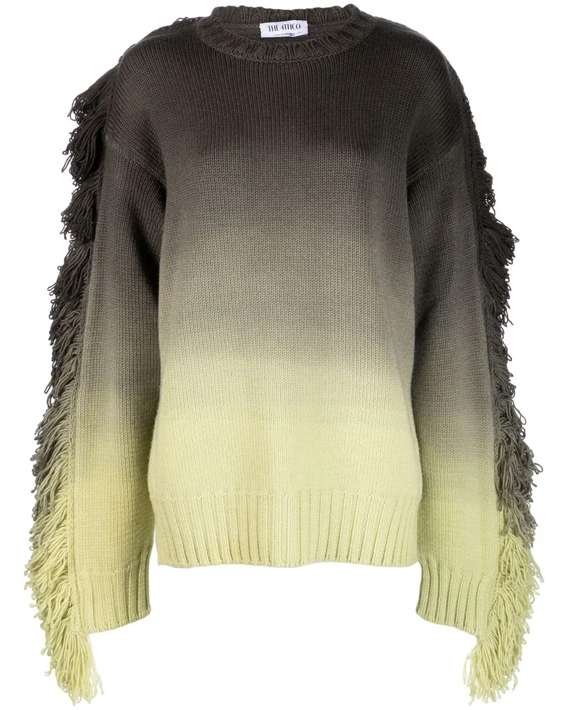 ATTICO Rundie Pullover - Grau Grau