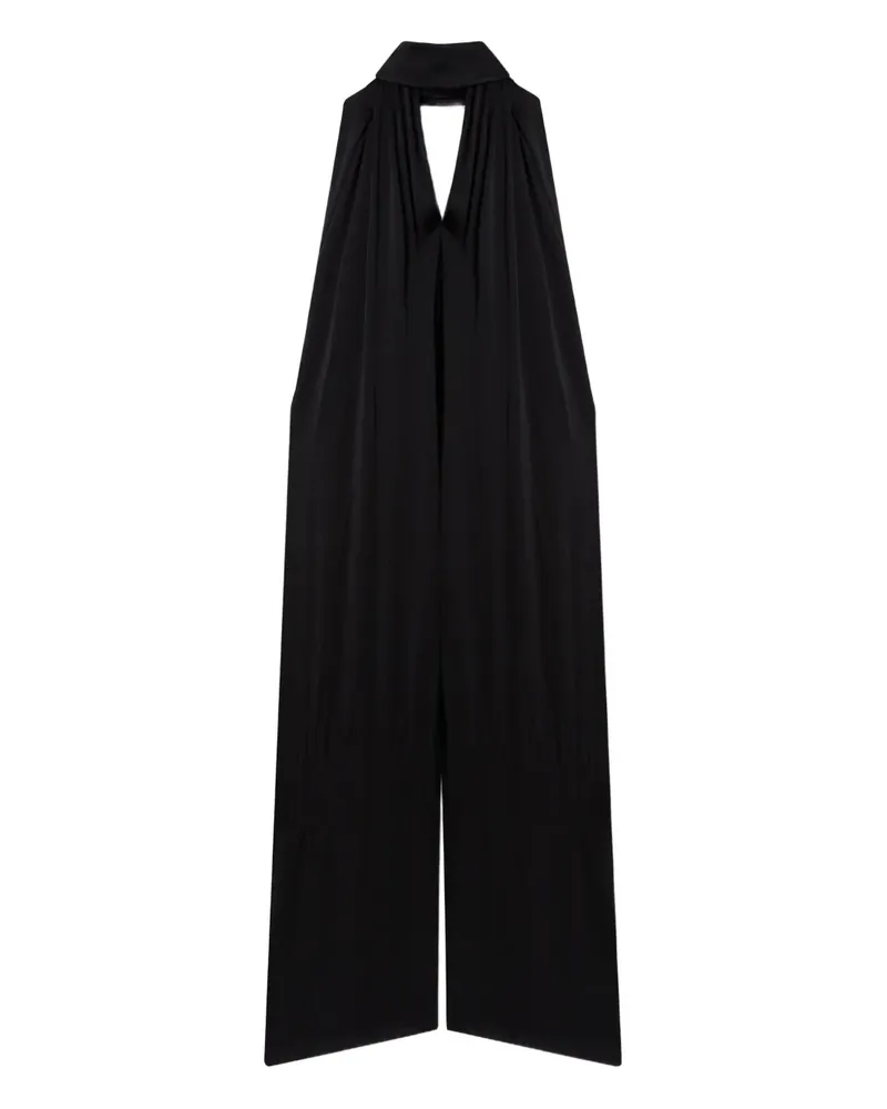Stella McCartney Neckholder-Jumpsuit - Schwarz Schwarz
