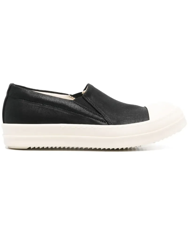 DRKSHDW by Rick Owens Boat Sneakers - Schwarz Schwarz