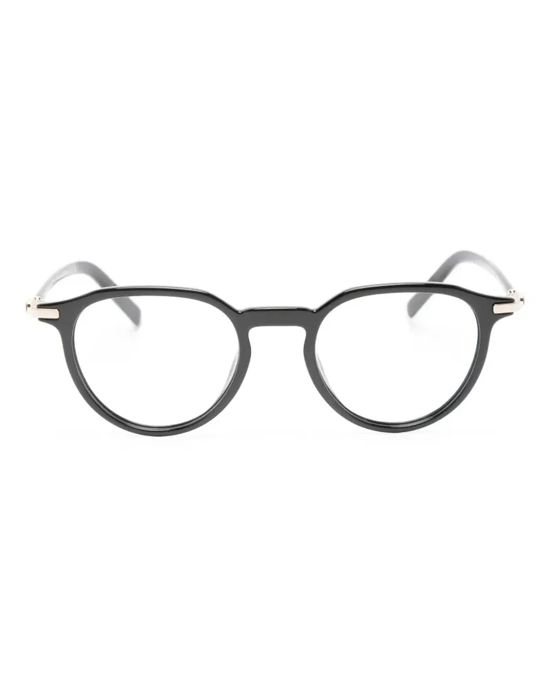 Montblanc round-frame glasses - Schwarz Schwarz