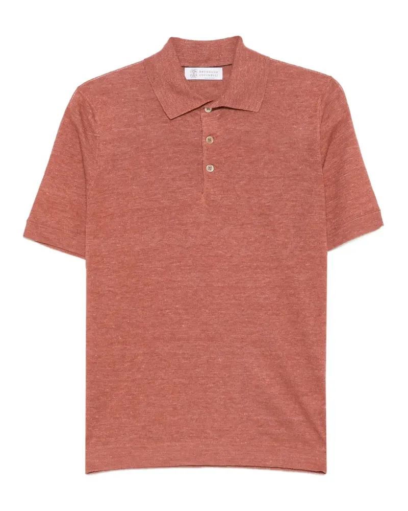 Brunello Cucinelli buttoned polo shirt - Braun Braun