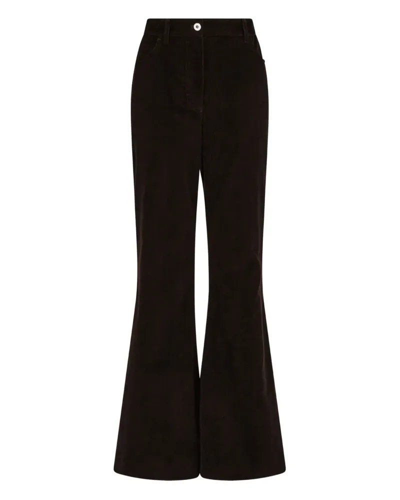 Ferragamo Ausgestellte Hose - Braun Braun