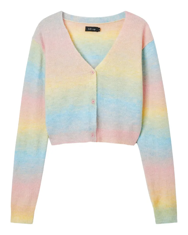 Tout a Coup Cardigan mit Farbverlauf - Blau Blau