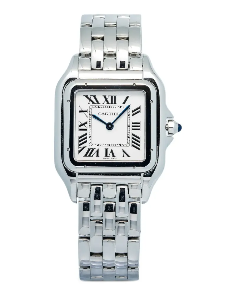 Cartier Panther 31mm square watch - Weiß Weiß