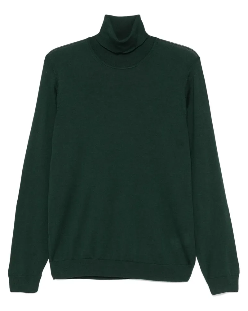 HUGO BOSS Pullover mit Rollkragen - Grün Grün