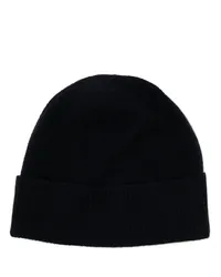 Joseph Beanie mit gebürstetem Saum Blau